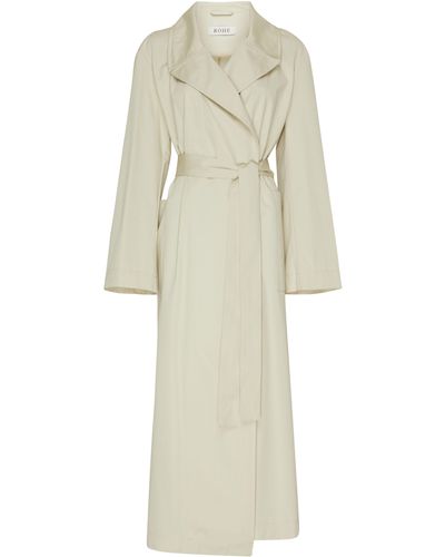 Rohe Trench long - Blanc