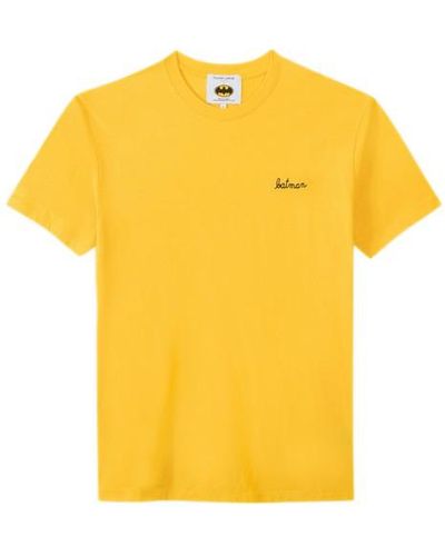 Maison Labiche Popincourt "batman" T-shirt - Yellow