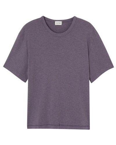 American Vintage T-shirt Bozy - Violet