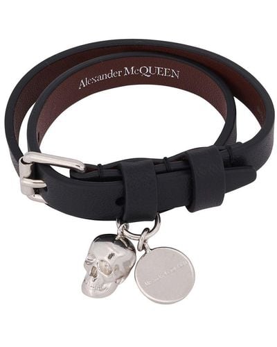 Alexander McQueen Double Bracelet - Brown