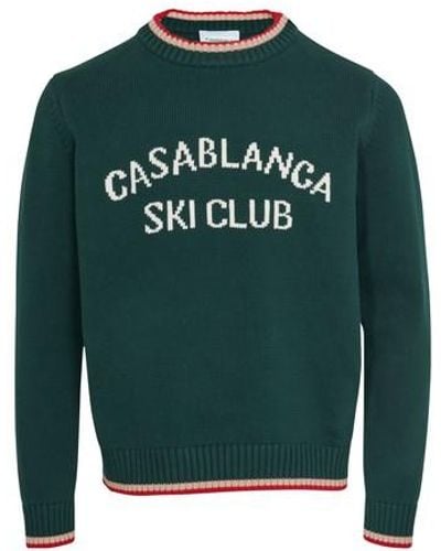 Casablancabrand Pullover Ski Club - Grün