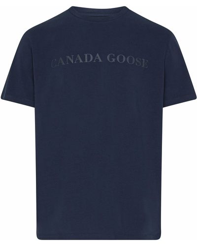 Canada Goose T-Shirt Emmersen - Blau