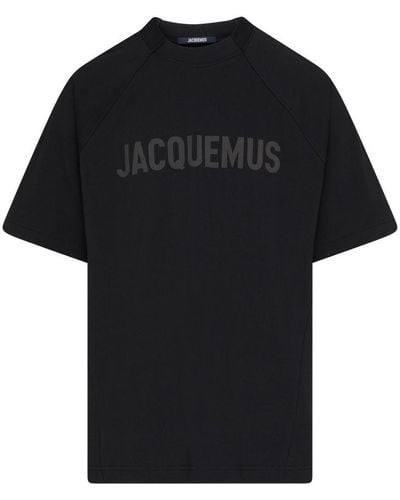 Jacquemus Typo T-Shirt - Black