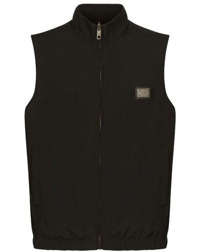 Dolce & Gabbana Reversible Vest - Black