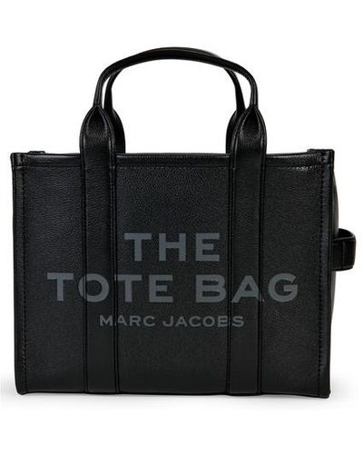 Marc Jacobs 'Die Leder mittelgroße Tasche' ' - Noir