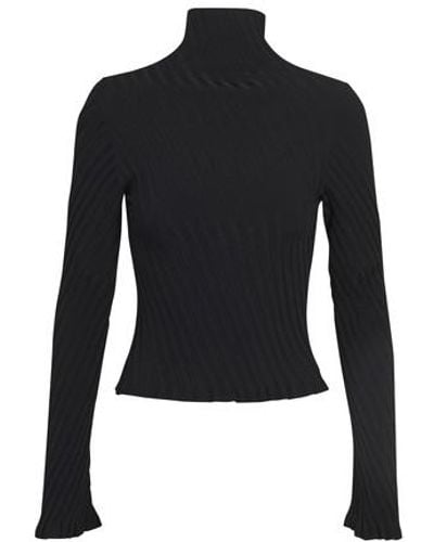 Balenciaga Long Sleeve Turtleneck - Black