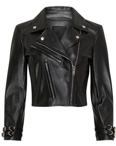 Givenchy Leather Jacket - Black