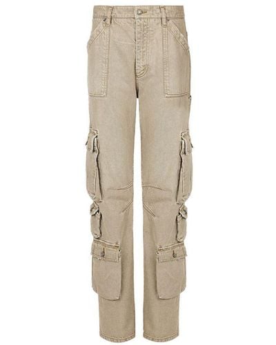Dolce & Gabbana Denim Cargo Pants - Natural