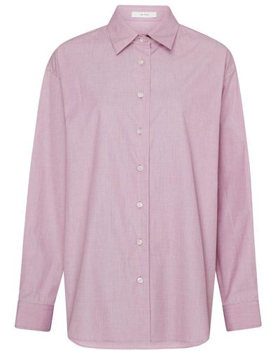 The Row Attica Shirt - Purple