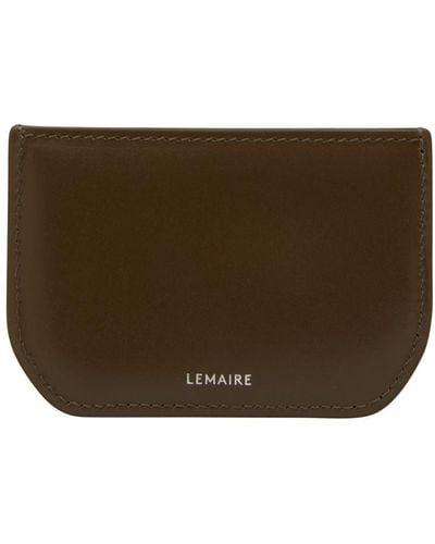 Lemaire Calepin Card Holder - Green