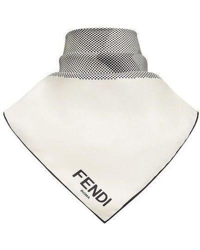 Fendi Roma Foulard - Metallic