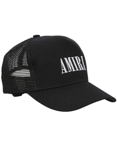 Amiri Hats Black