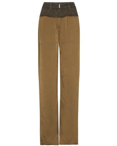 Givenchy Flared Denim Trousers - Natural