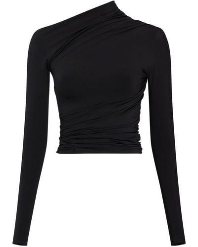 Balenciaga Twisted Top - Black