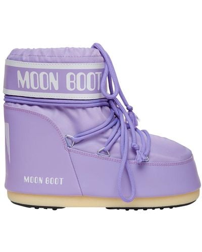 Moon Boot Icon Low Apres Ski Boots - Purple