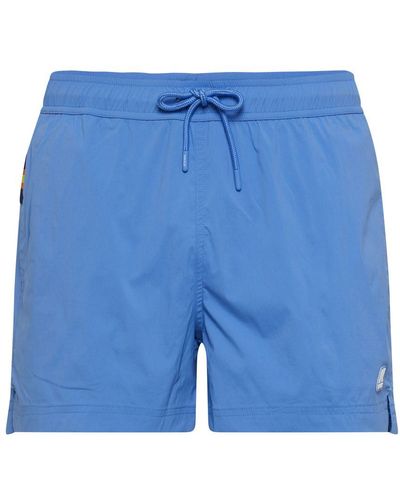 K-Way Breezl Swim Shorts - Blue