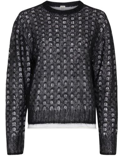Totême Mohair Sweater - Black