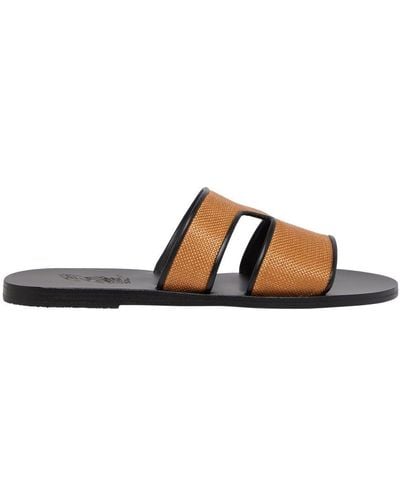 Ancient Greek Sandals Apteros Sandals - Brown