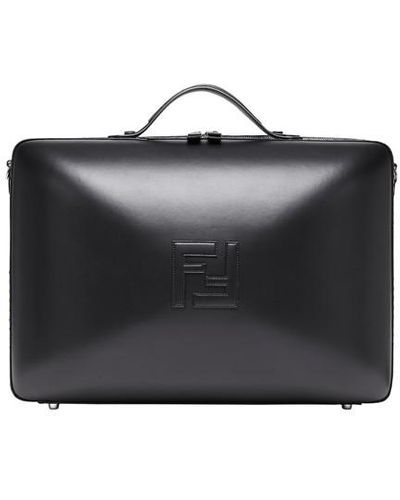 Fendi Large Suitcase - Black