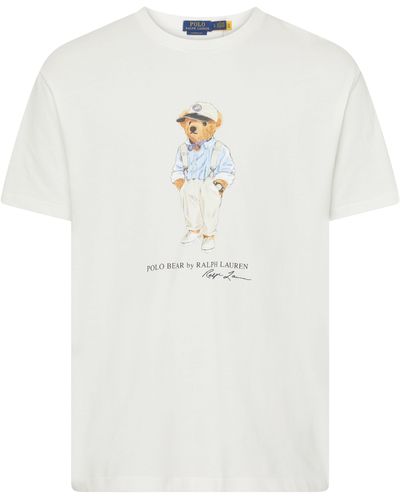Polo Ralph Lauren Kurzarm-T-Shirt - Weiß