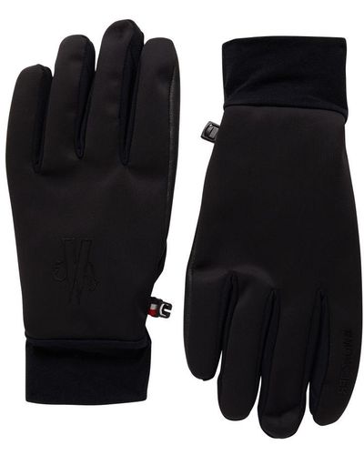 3 MONCLER GRENOBLE Gloves - Black