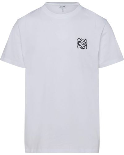 Loewe T-shirt Anagram - Blanc