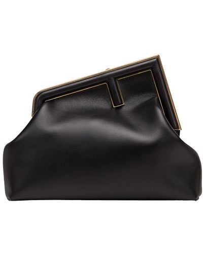 Fendi First Medium Bag - Black