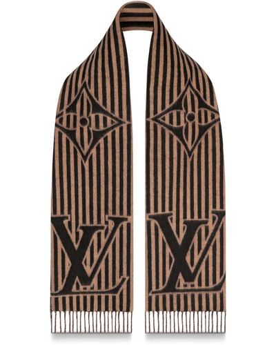 Louis Vuitton LV Graphical Schal - Braun