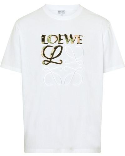 Loewe Relaxed Fit T-shirt - White