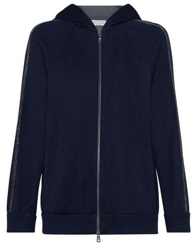Brunello Cucinelli Interlock Sweatshirt - Blue