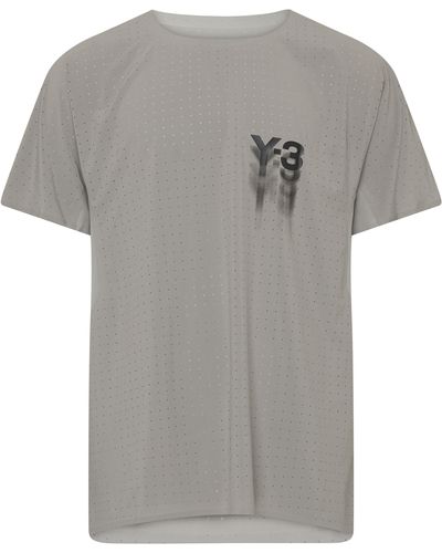 Y-3 T-shirt à manches courtes - Gris