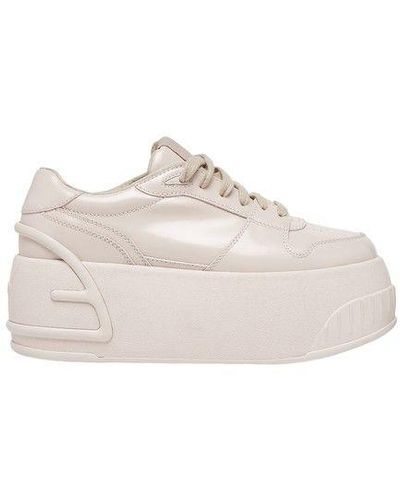 Fendi Platform Sneaker - White