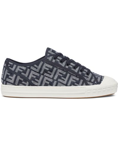 Fendi Sneakers Domino - Bleu