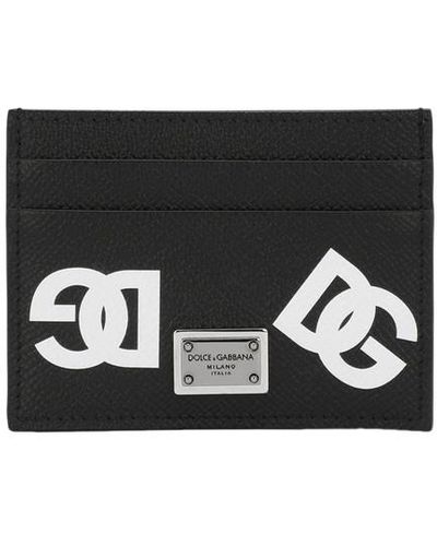 Dolce & Gabbana Wallets Cardholders - Schwarz