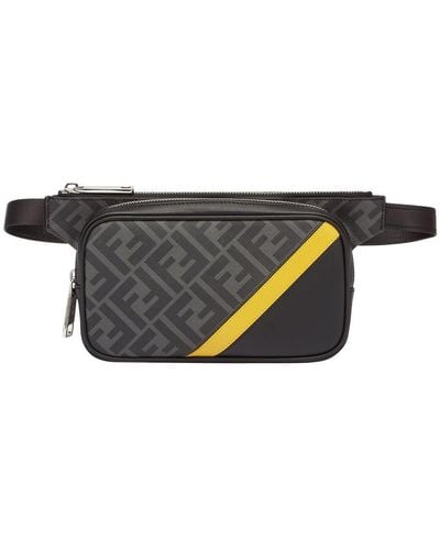 Fendi Diagonal Belt Bag - Black