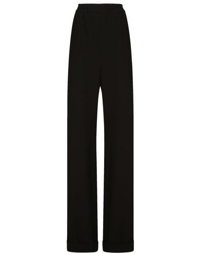 Dolce & Gabbana Kim Dolce&Gabbana Pyjama Trousers - Black