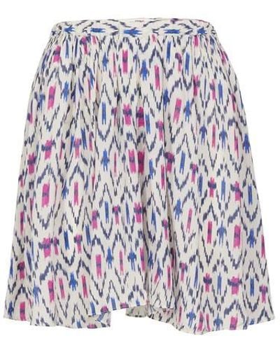 Isabel Marant Mini jupe Assia - Multicolore