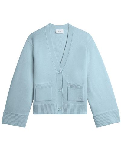 Axel Arigato Memory Relaxed Cardigan - Blue