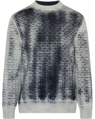 Givenchy Pullover mit Rundhalsausschnitt - Grau