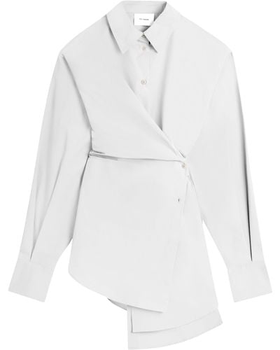 Axel Arigato Robe chemise Parker - Blanc