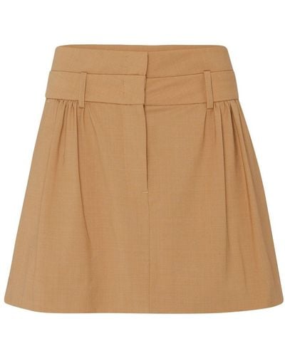 THE GARMENT Pisa Mini Skirt - Natural