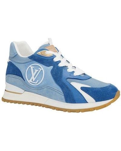 WMNS) LOUIS VUITTON LV Boombox Monogram High-Top Sneakers Denim-Blue -  KICKS CREW