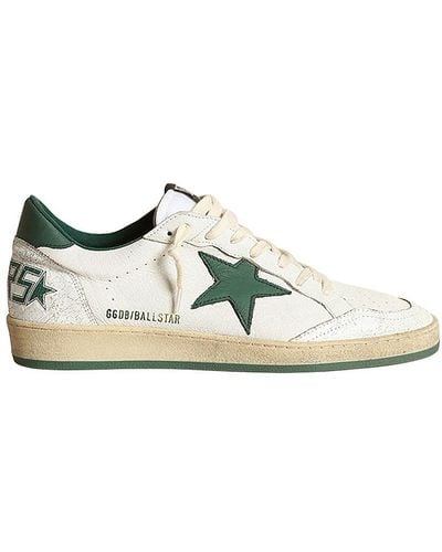 Golden Goose Ball-star Trainers - White