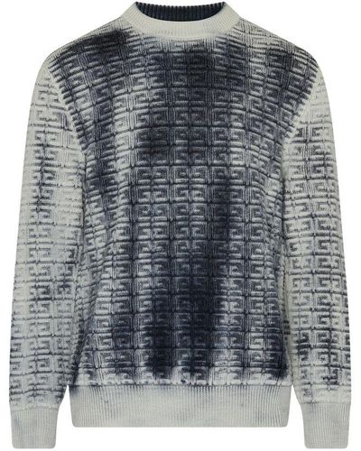 Givenchy Round Neck Sweater - Gray