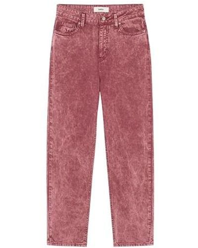 Ba&sh Rosie Jeans - Red