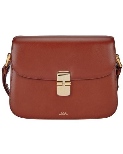 A.P.C. Grace Small Bag - Red