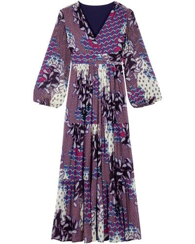 Ba&sh Ba & shossy robe - Violet