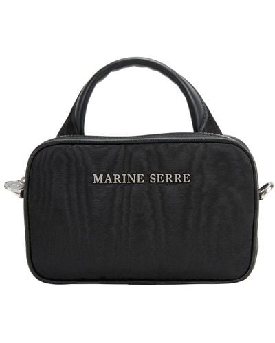 Marine Serre Phone Case Bag Recycled - Black