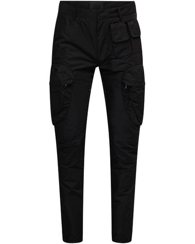 Large pants Givenchy Black size 36 FR in Polyester - 40822449