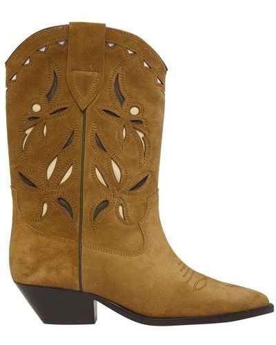 Isabel Marant Duerto Ankle Boots - Brown